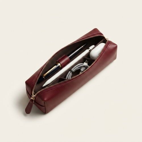 AURUM™ Leather Desk Organizer